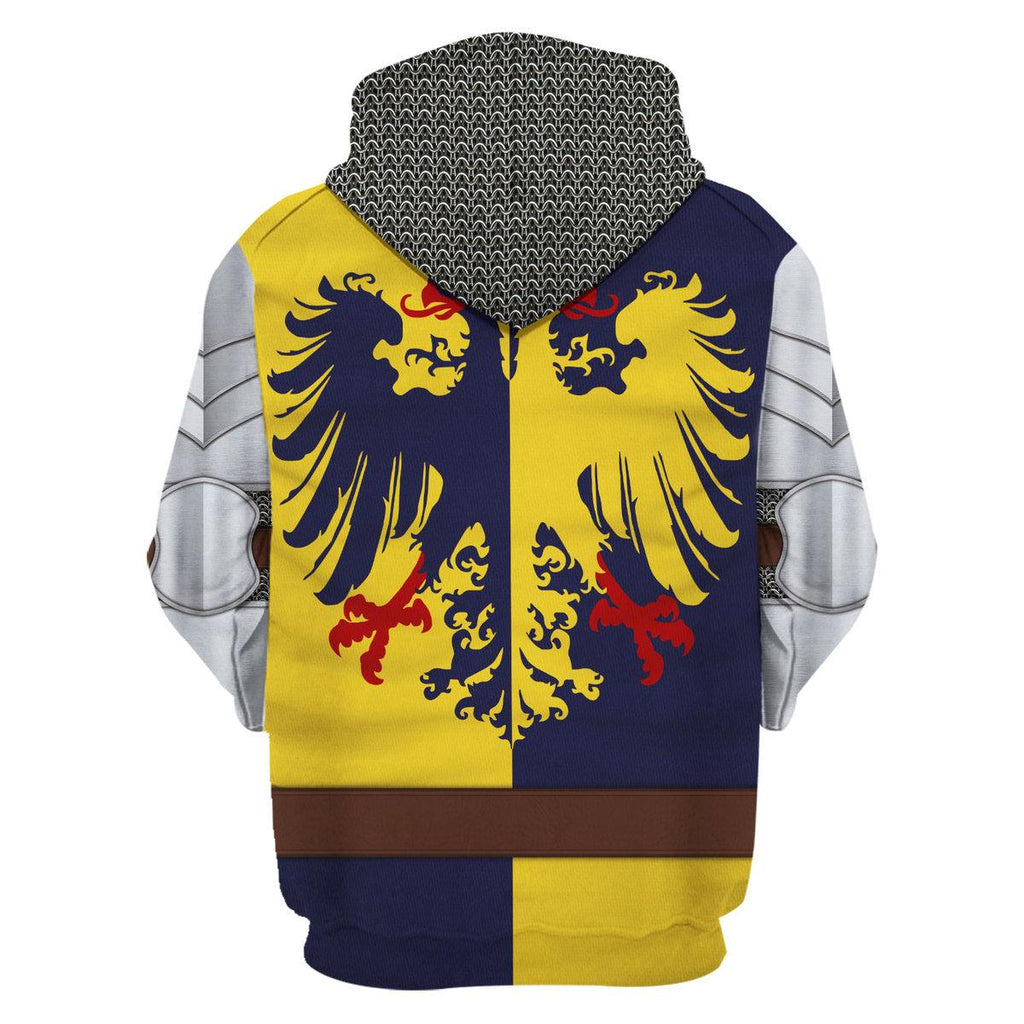 Oodiegang Knight of the Holy Roman Empire Costume Hoodie Sweatshirt T-Shirt Tracksuit - Oodiegang.com