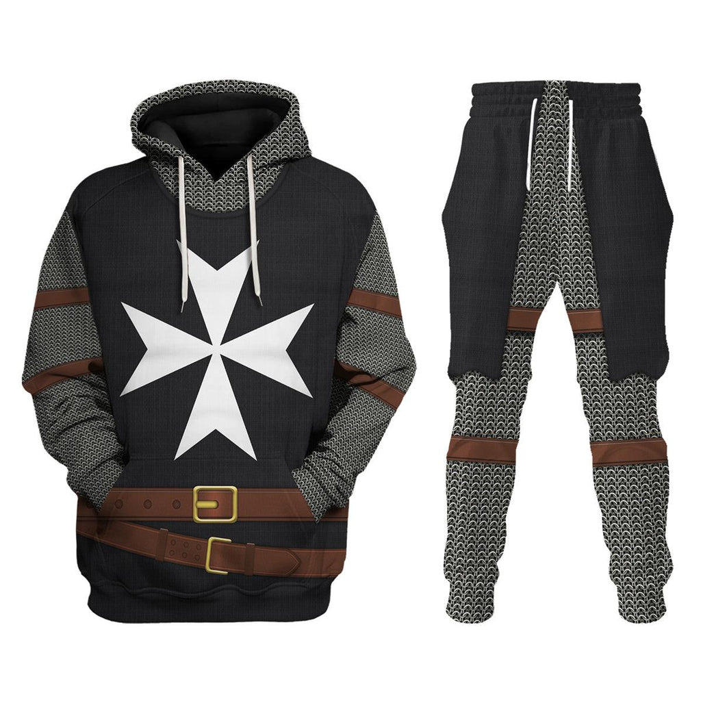 Oodiegang Knights Hospitaller Costume Hoodie Sweatshirt T-Shirt Tracksuit - Oodiegang.com