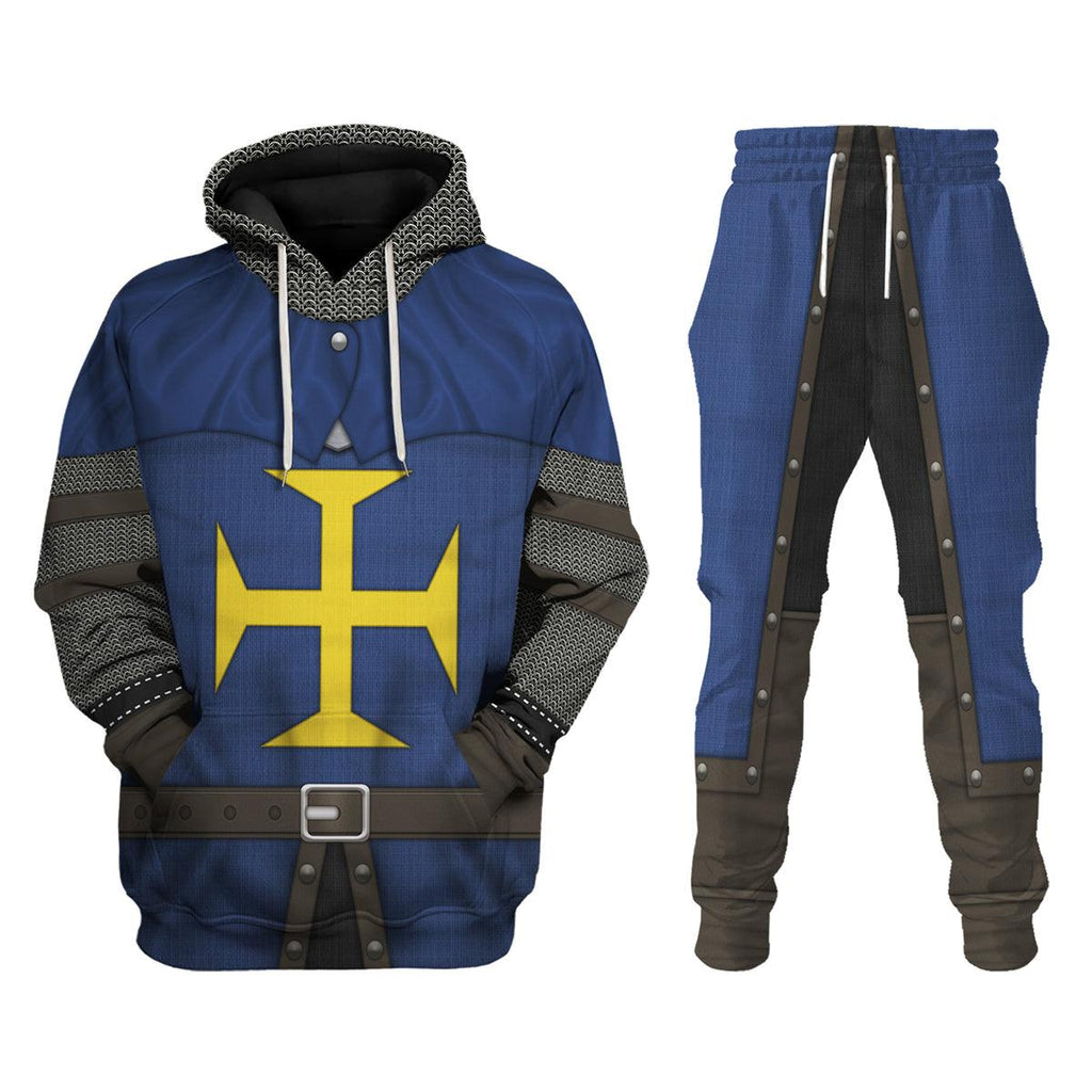 Oodiegang Knights of Holy Kingdoms of Edessa Costume Hoodie Sweatshirt T-Shirt Tracksuit - Oodiegang.com