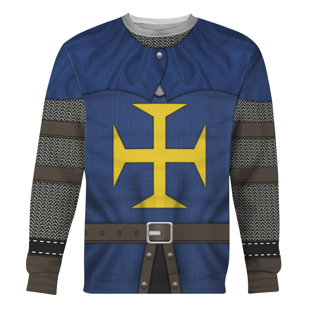 Oodiegang Knights of Holy Kingdoms of Edessa Costume Hoodie Sweatshirt T-Shirt Tracksuit - Oodiegang.com