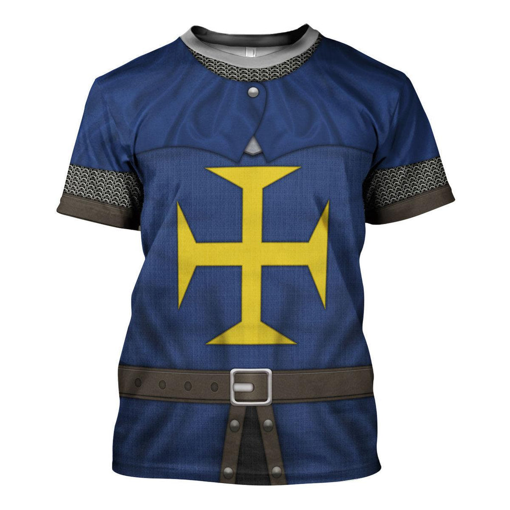 Oodiegang Knights of Holy Kingdoms of Edessa Costume Hoodie Sweatshirt T-Shirt Tracksuit - Oodiegang.com