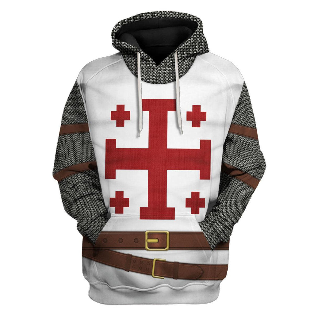 Oodiegang Knights of The Holy Sepulcher Costume Hoodie Sweatshirt T-Shirt Tracksuit - Oodiegang.com