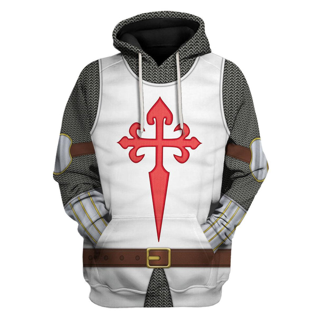 Oodiegang Knights Santiago Costume Hoodie Sweatshirt T-Shirt Tracksuit - Oodiegang.com