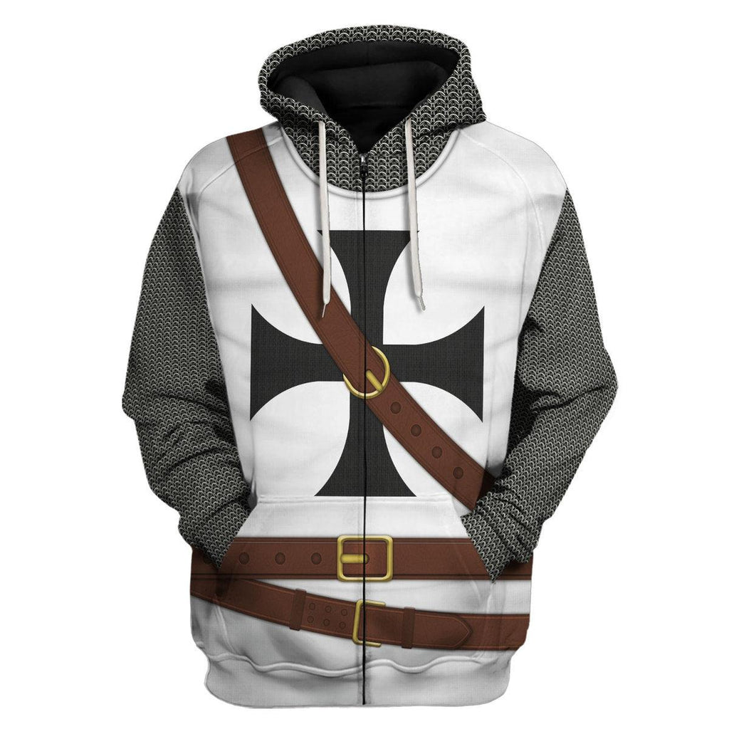 Oodiegang Knights Teutonic Costume Hoodie Sweatshirt T-Shirt Tracksuit - Oodiegang.com