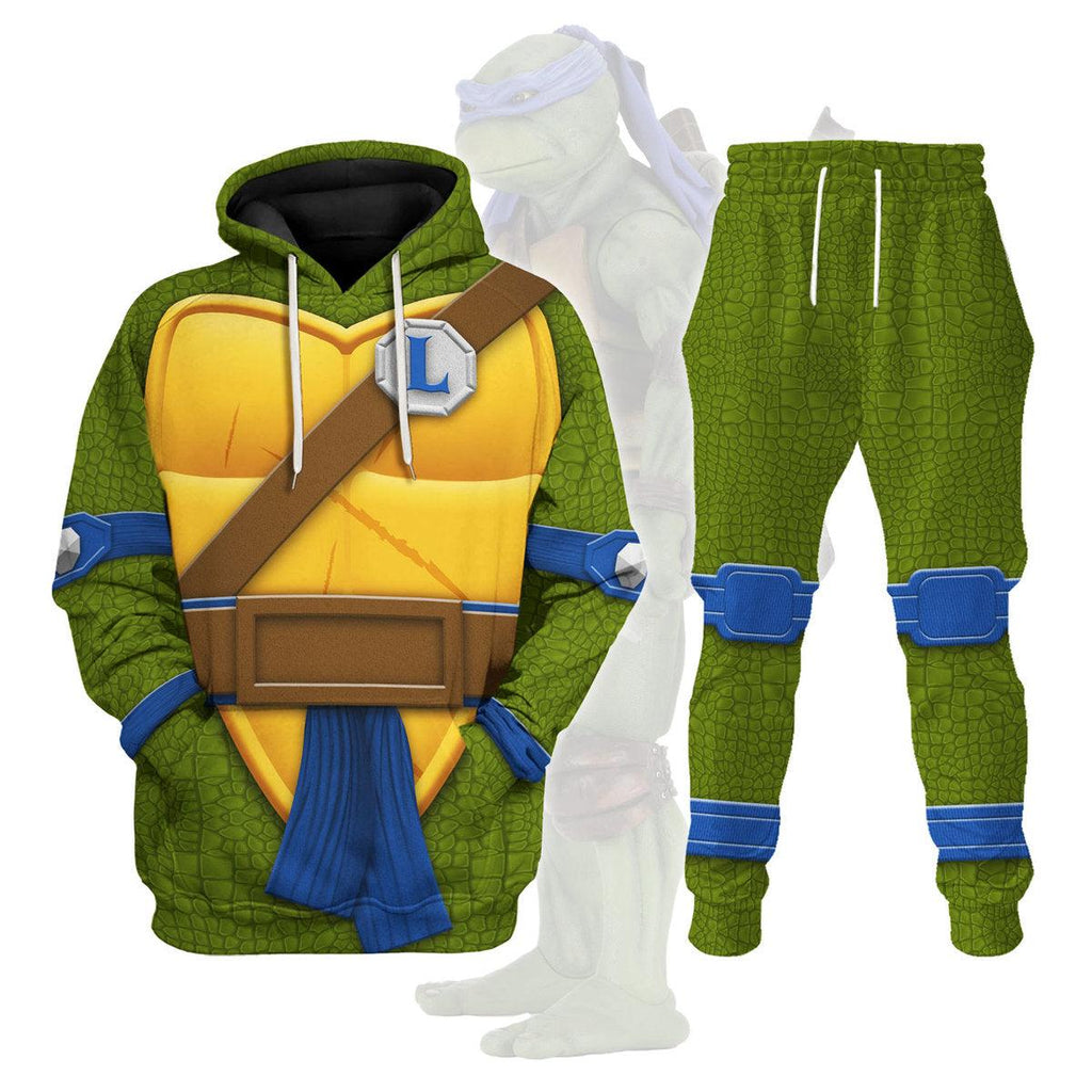 Oodiegang Leonardo TMNT Costume Hoodie Sweatshirt T-Shirt Sweatpants - Oodiegang.com