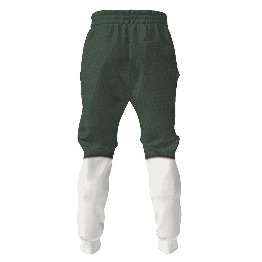 OodieGang Levi Ackerman Survey Corps Green Hoodie Sweatshirt T-Shirt Sweatpants - OodieGang.com