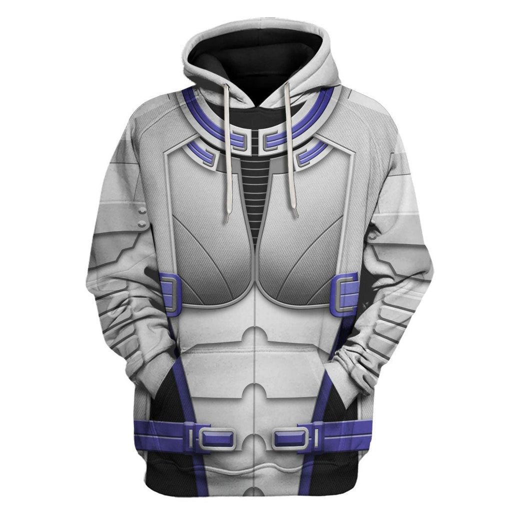 OodieGang Liara T'Soni Hoodie Sweatshirt T-shirt Sweatpants Outfit Cosplay Costumes - OodieGang.com