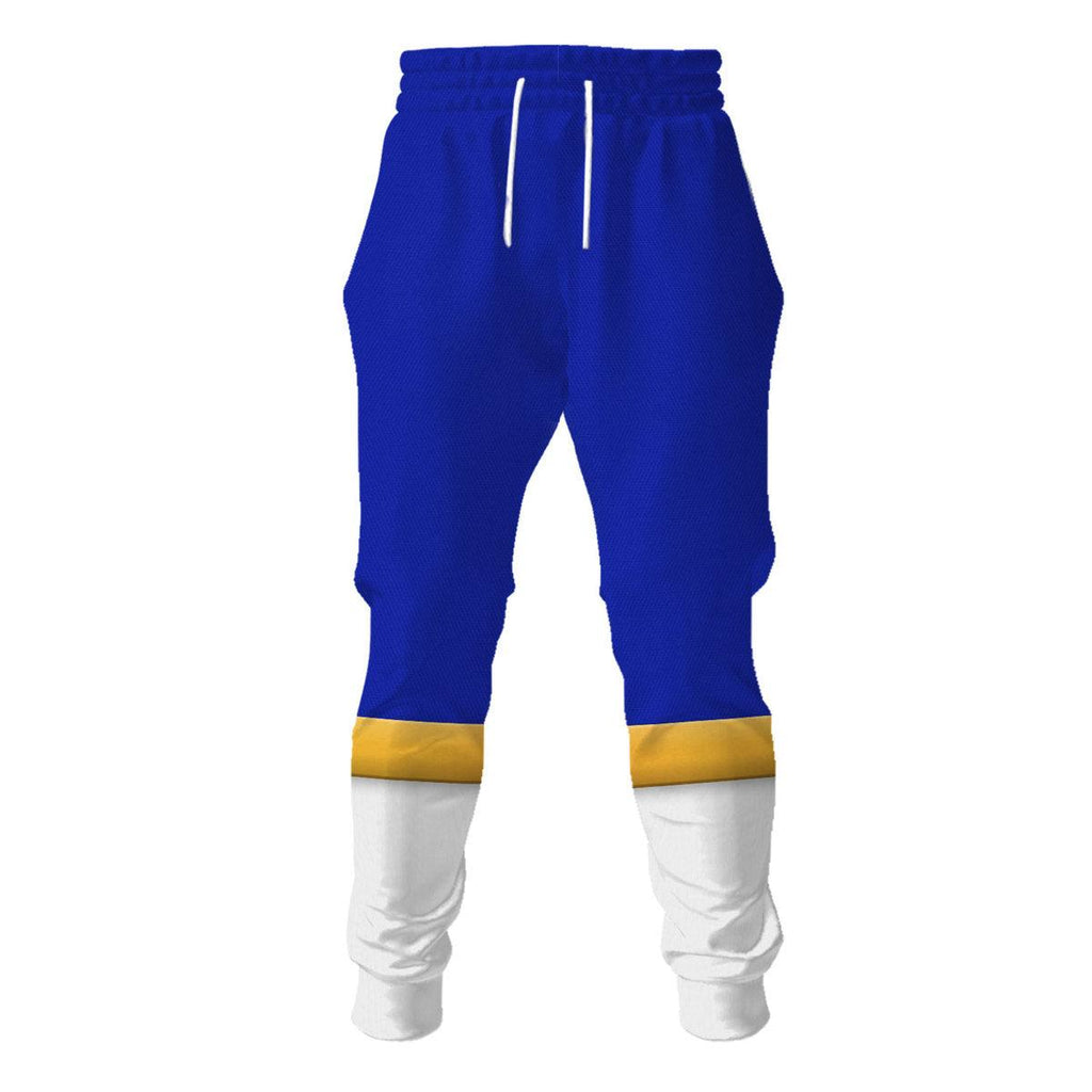 OodieGang Lightspeed Blue Ranger Hoodies Sweatshirt T-shirt Sweatpants Hawaiian Tracksuit - OodieGang.com