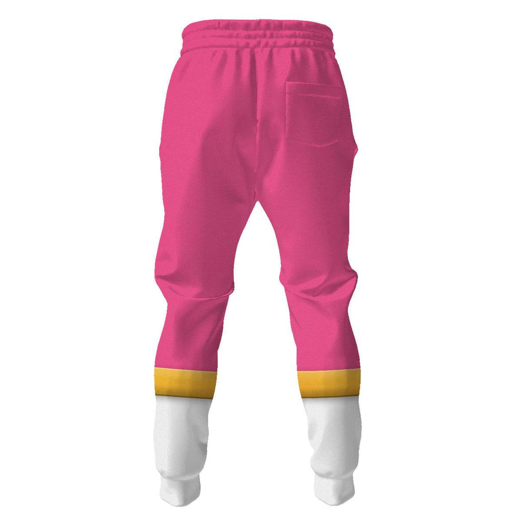 OodieGang Lightspeed Pink Ranger Hoodies Sweatshirt T-shirt Sweatpants Hawaiian Tracksuit - OodieGang.com