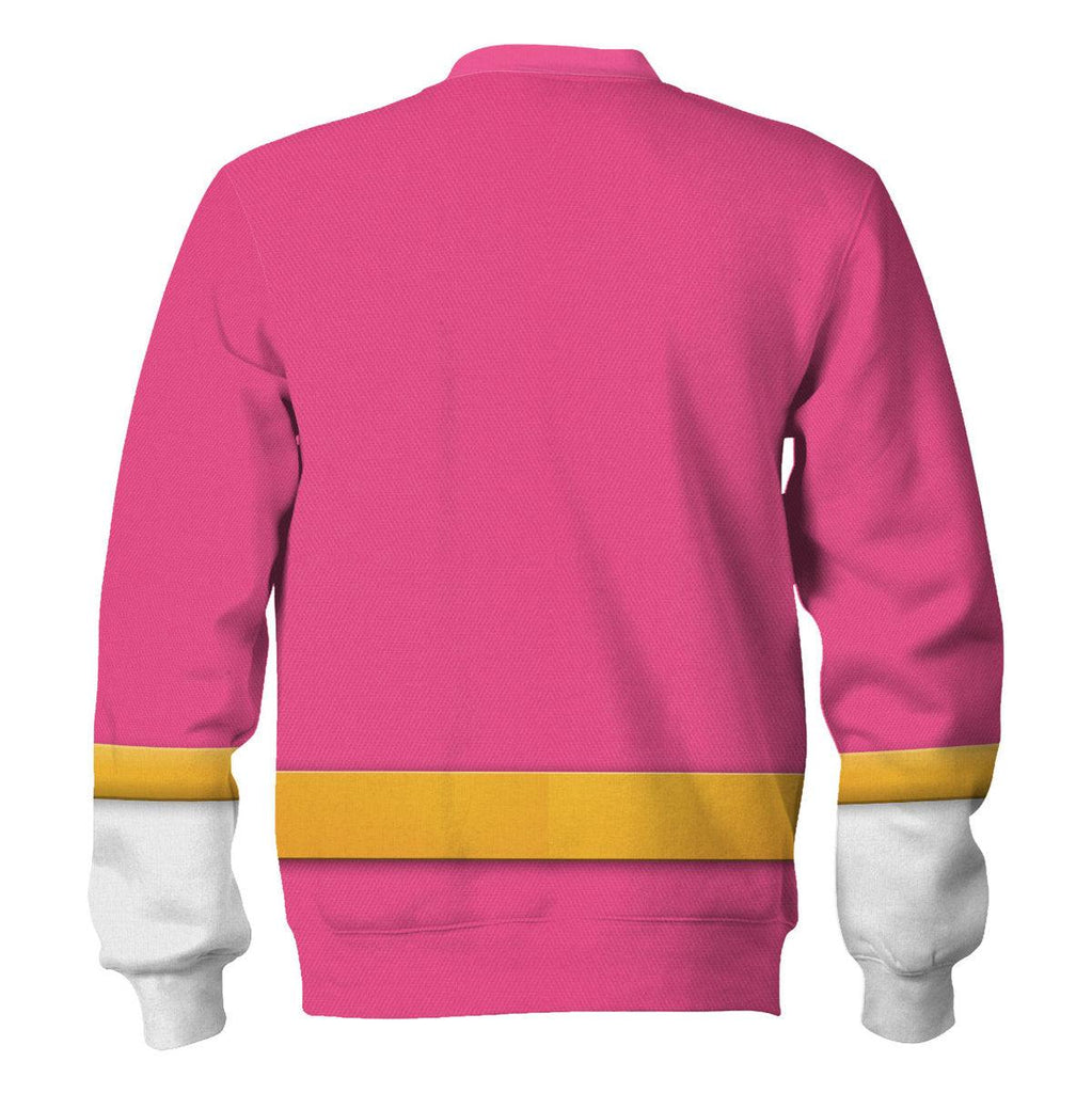 OodieGang Lightspeed Pink Ranger Hoodies Sweatshirt T-shirt Sweatpants Hawaiian Tracksuit - OodieGang.com