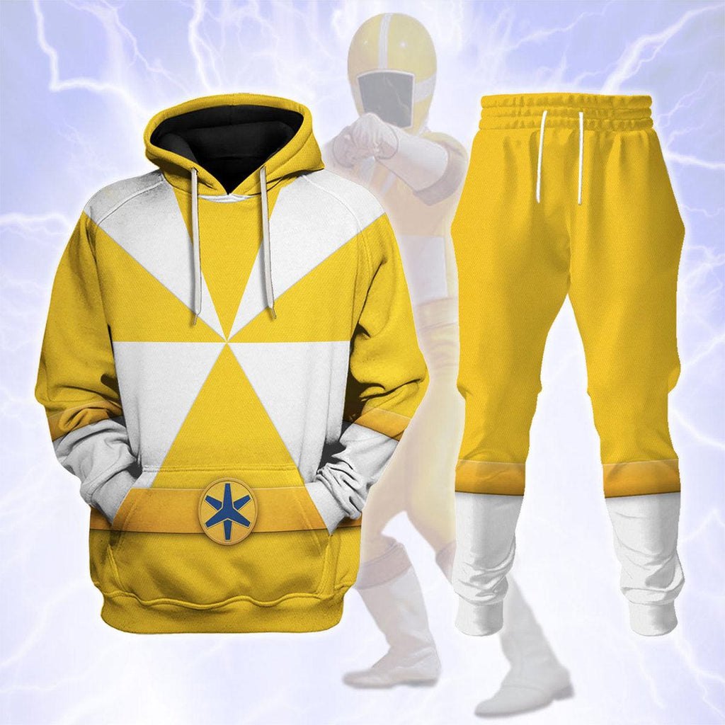 CustomsPig Lightspeed Yellow Ranger Hoodies Sweatshirt T-shirt Sweatpants Hawaiian Tracksuit - CustomsPig.com