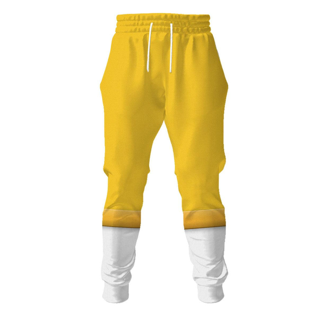 OodieGang Lightspeed Yellow Ranger Hoodies Sweatshirt T-shirt Sweatpants Hawaiian Tracksuit - OodieGang.com