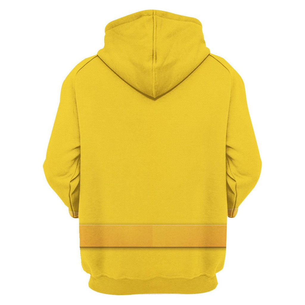 OodieGang Lightspeed Yellow Ranger Hoodies Sweatshirt T-shirt Sweatpants Hawaiian Tracksuit - OodieGang.com