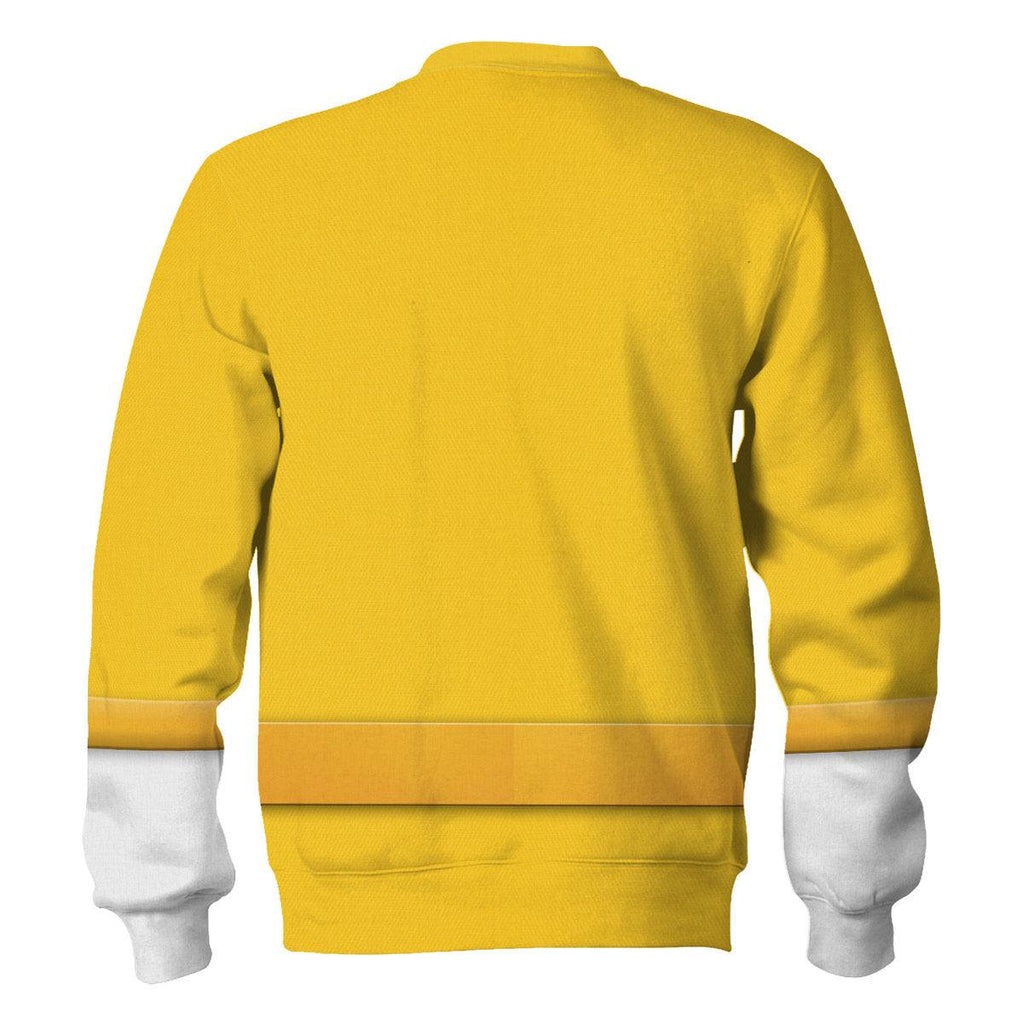 OodieGang Lightspeed Yellow Ranger Hoodies Sweatshirt T-shirt Sweatpants Hawaiian Tracksuit - OodieGang.com