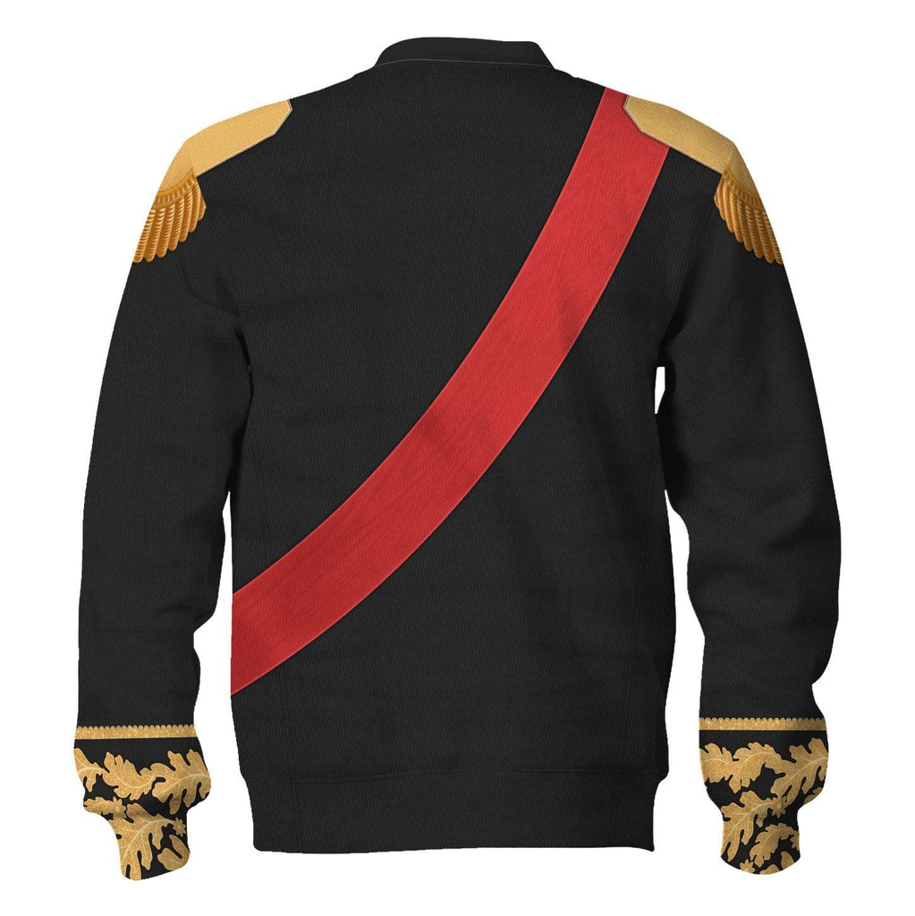 Oodiegang Louis Philippe I of France in Coronation Robes Uniform All Over Print Hoodie Sweatshirt T-Shirt Tracksuit - Oodiegang.com