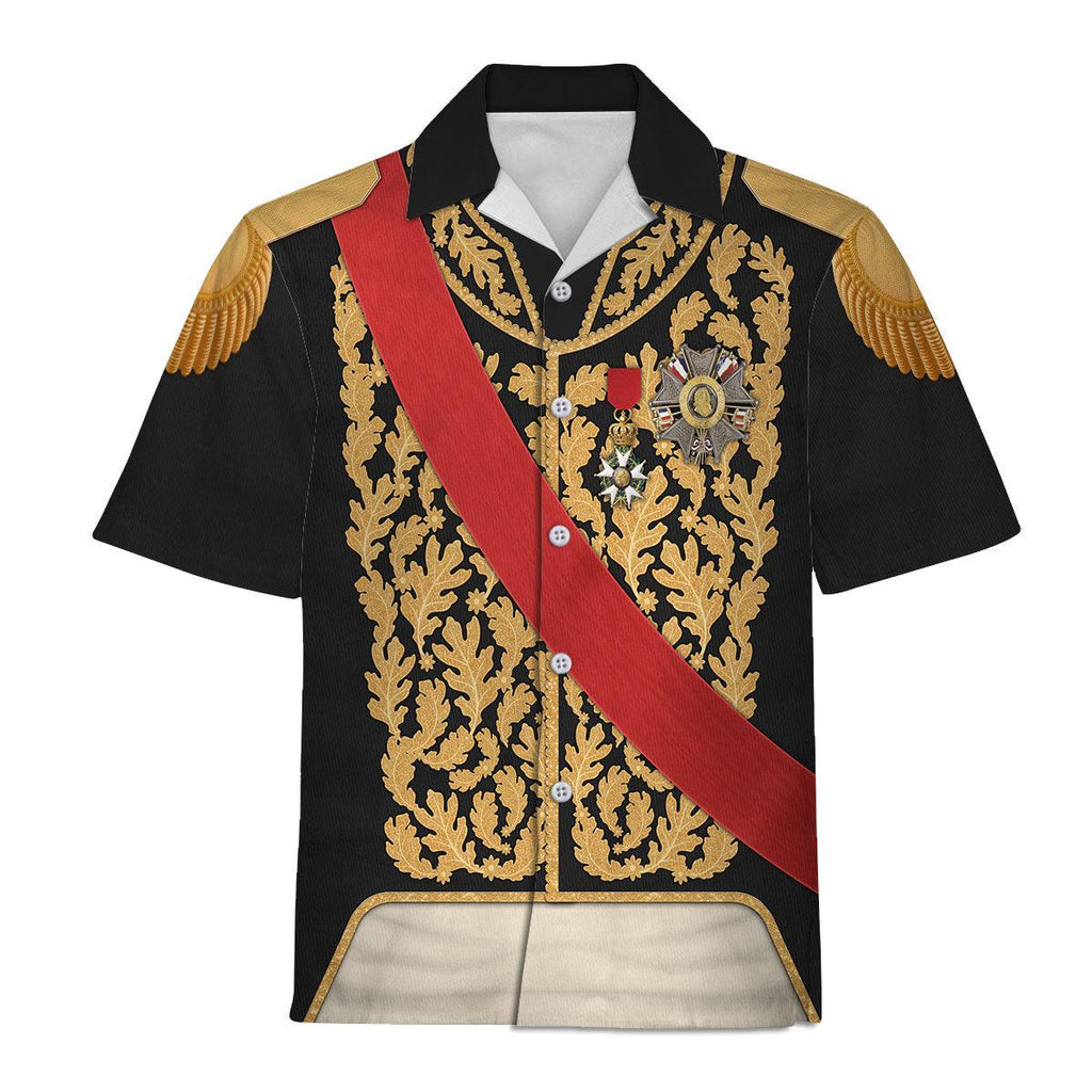 Oodiegang Louis Philippe I of France in Coronation Robes Uniform All Over Print Hoodie Sweatshirt T-Shirt Tracksuit - Oodiegang.com