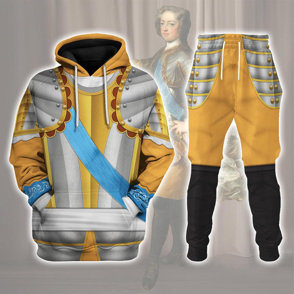 Oodiegang Louis XV of France and Navarre Costume All Over Print Hoodie Sweatshirt T-Shirt Tracksuit - Oodiegang.com