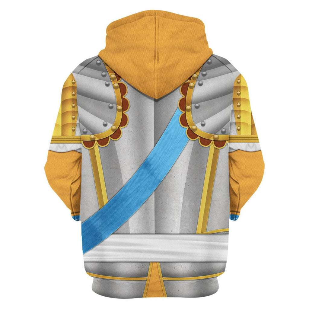 Oodiegang Louis XV of France and Navarre Costume All Over Print Hoodie Sweatshirt T-Shirt Tracksuit - Oodiegang.com