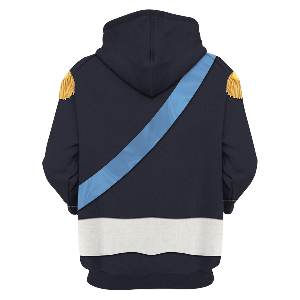 OodieGang Louis XVIII Of France Costume Hoodie Sweatshirt T-Shirt Tracksuit - OodieGang.com