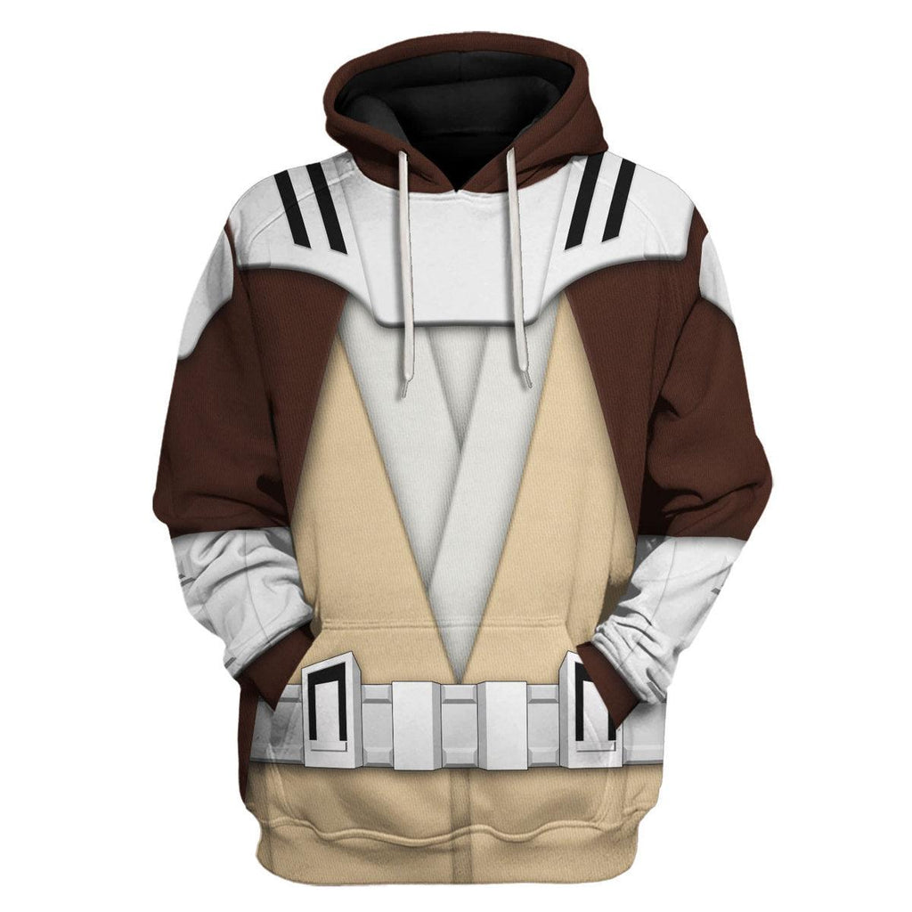 OodieGang Mace Windu's Jedi Robes Costume Hoodie Sweatshirt T-Shirt Sweatpants - OodieGang.com