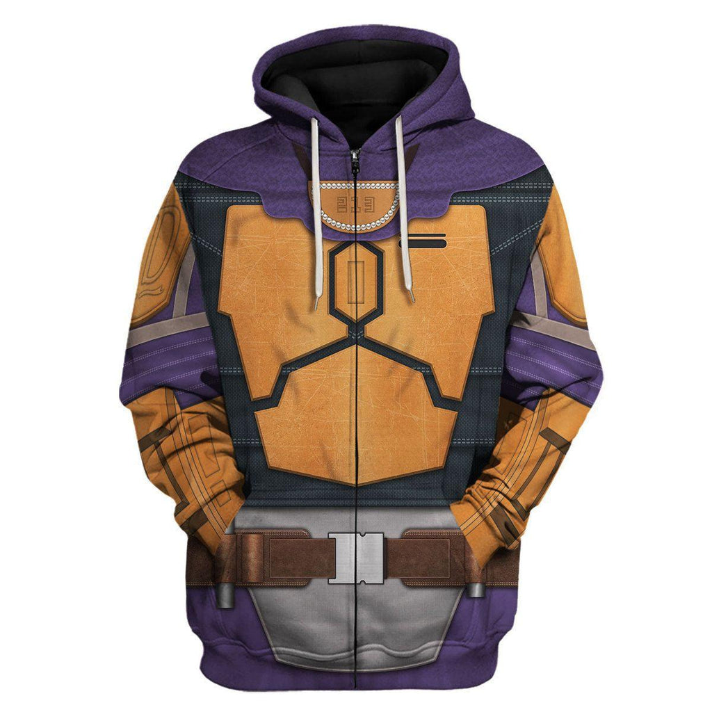 OodieGang Mandalorian SD Costume Hoodie Sweatshirt T-Shirt Sweatpants - OodieGang.com