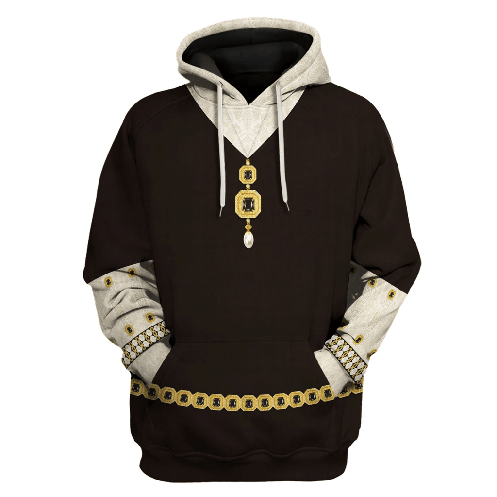 OodieGang Maria Tudor Monarch of England Costume Hoodie Sweatshirt T-Shirt Tracksuit - OodieGang.com