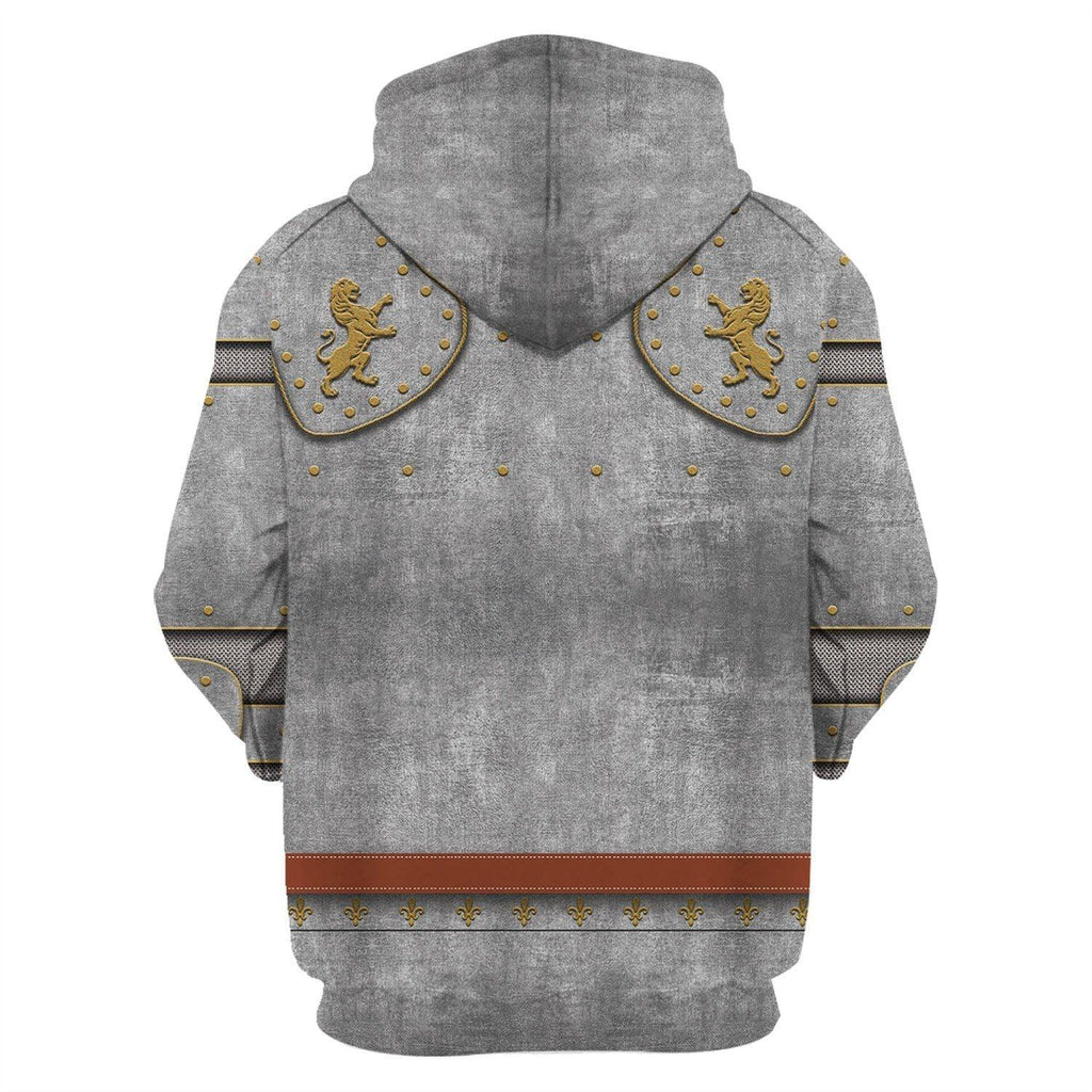 OodieGang Medieval Suit of Armor Costume Hoodie Sweatshirt T-Shirt Tracksuit - OodieGang.com