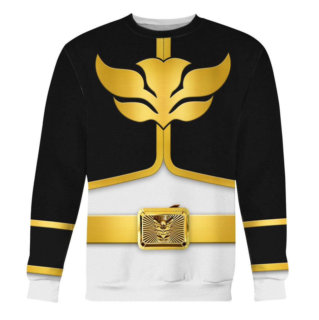 OodieGang Megaforce Black Ranger Hoodies Sweatshirt T-shirt Hawaiian Sweatpants - OodieGang.com