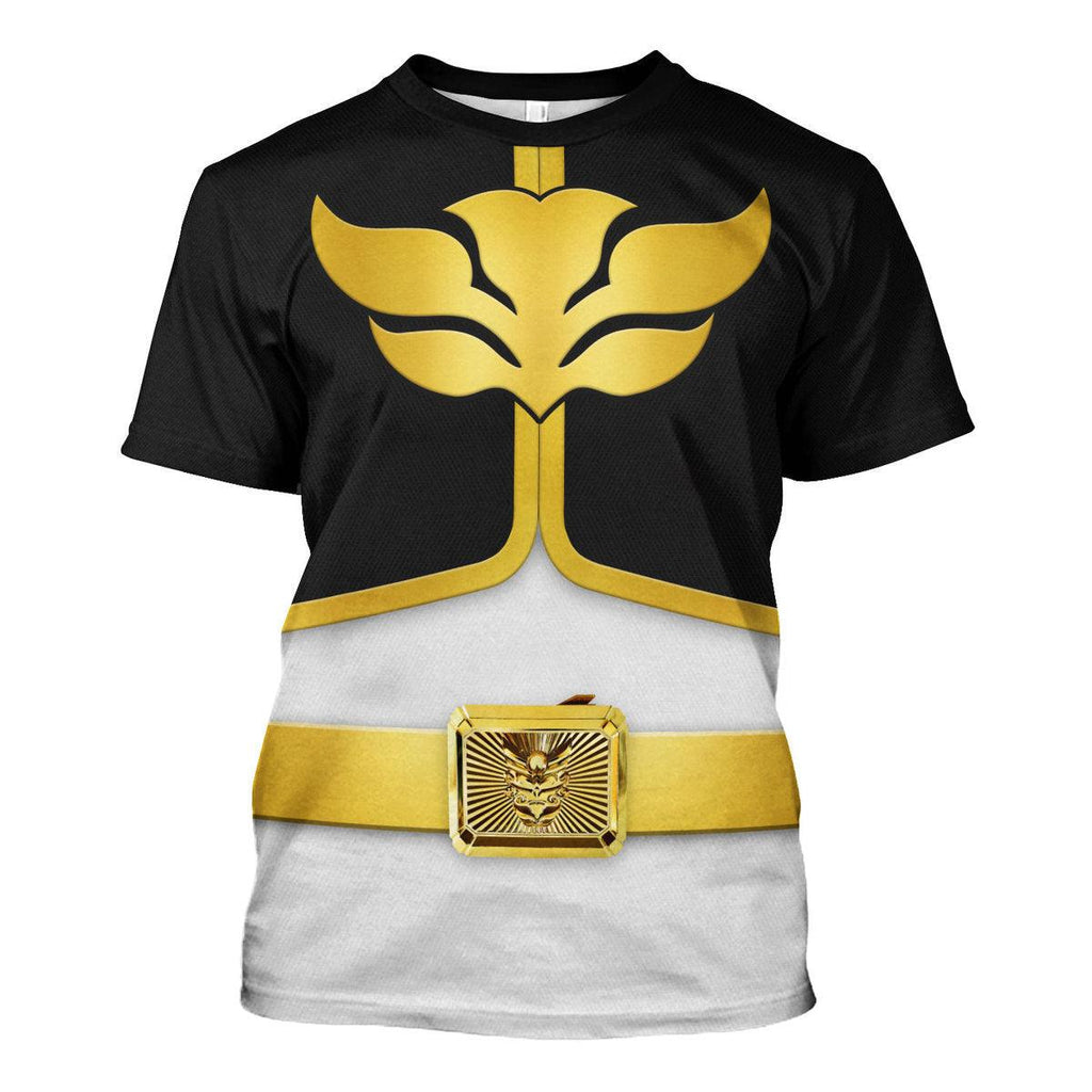 OodieGang Megaforce Black Ranger Hoodies Sweatshirt T-shirt Hawaiian Sweatpants - OodieGang.com