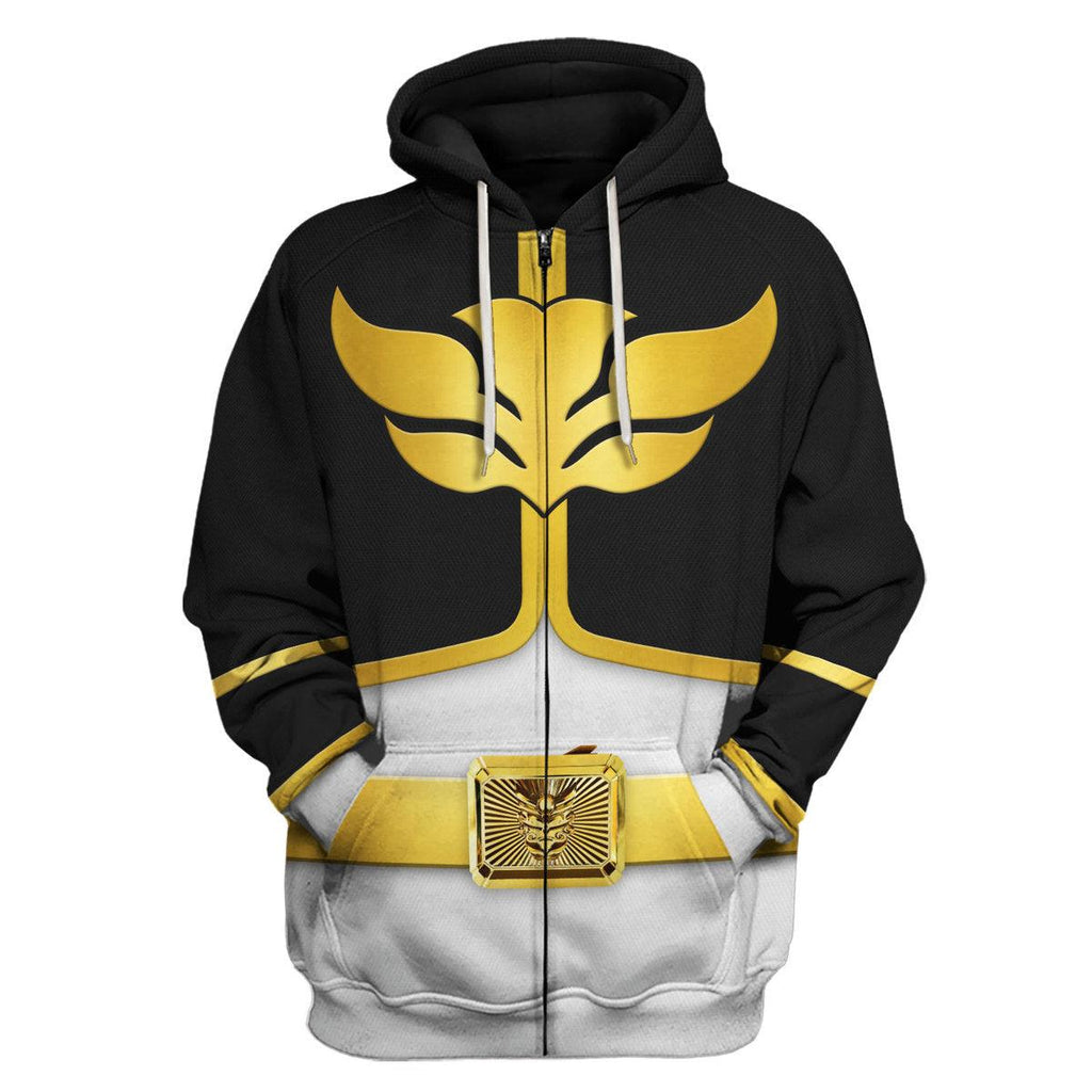 OodieGang Megaforce Black Ranger Hoodies Sweatshirt T-shirt Hawaiian Sweatpants - OodieGang.com