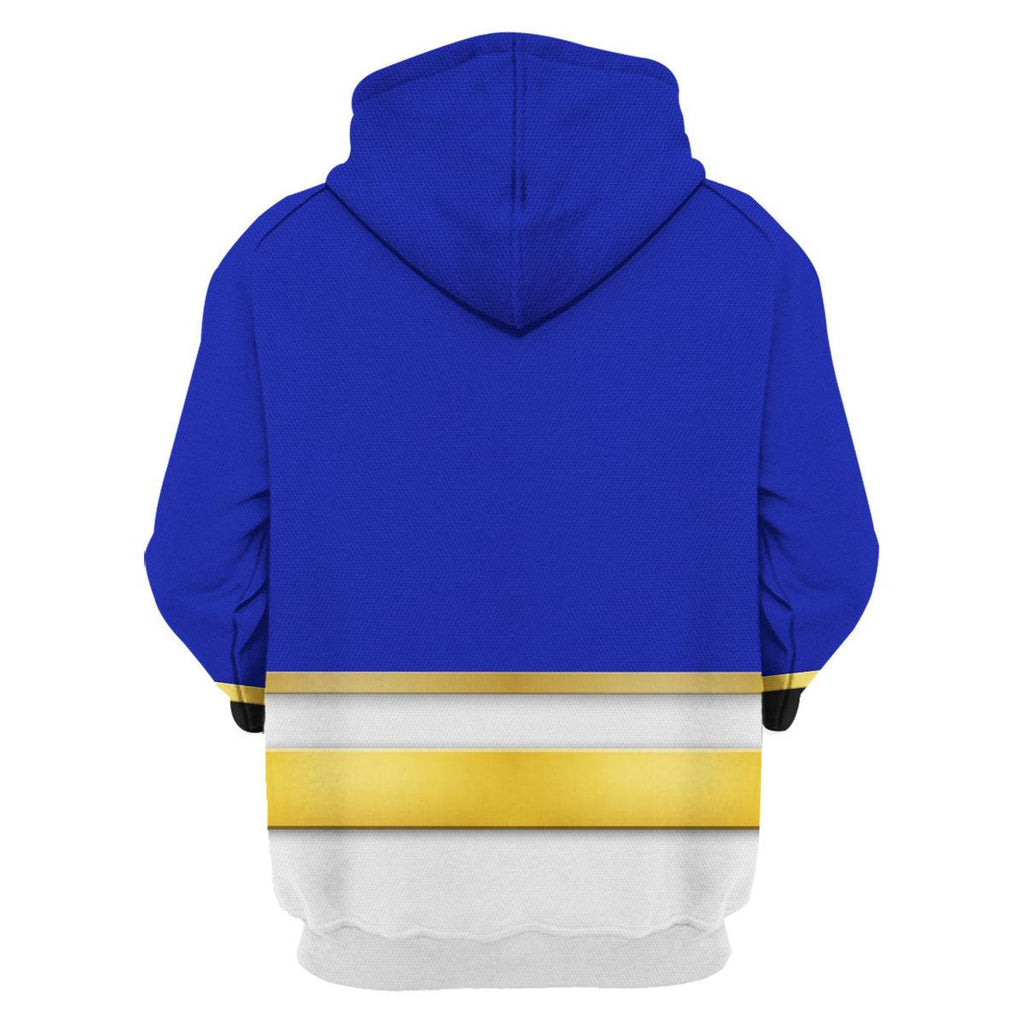 OodieGang Megaforce Blue Ranger Hoodies Sweatshirt T-shirt Hawaiian Sweatpants - OodieGang.com