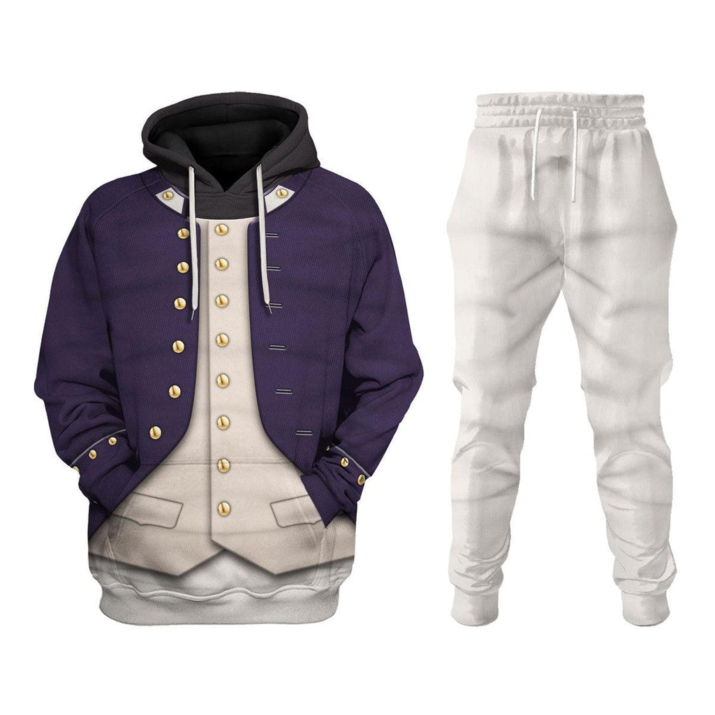 Oodiegang Midshipman-1806 Uniform All Over Print Hoodie Sweatshirt T-Shirt Tracksuit - DucG