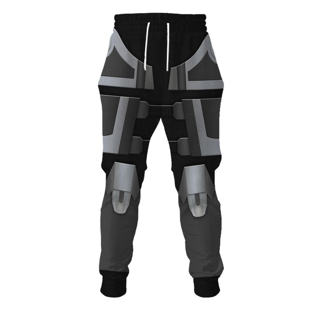 OodieGang N7 Armor Hoodie Sweatshirt T-shirt Sweatpants Outfit Cosplay Costumes - OodieGang.com