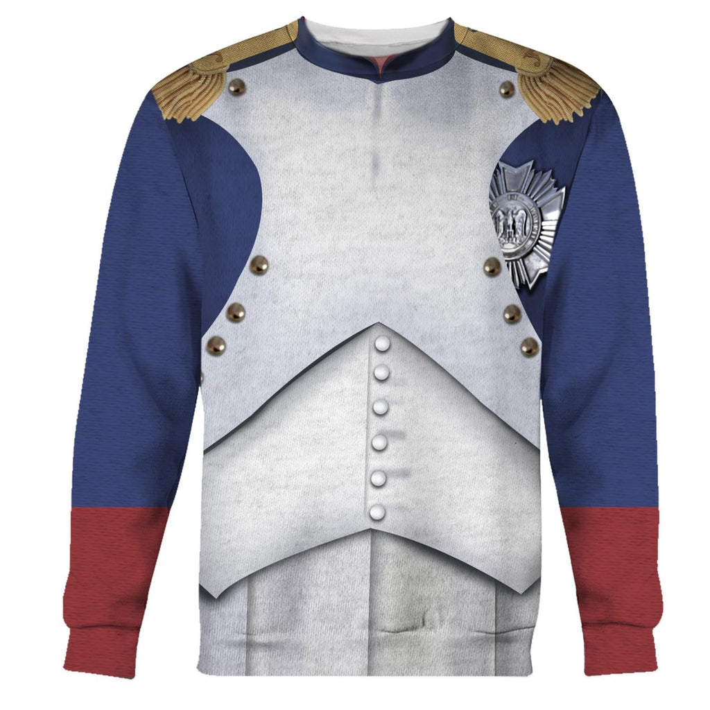 Oodiegang Napoleon Bonaparte I Costume Hoodie Sweatshirt T-Shirt Tracksuit - Oodiegang.com