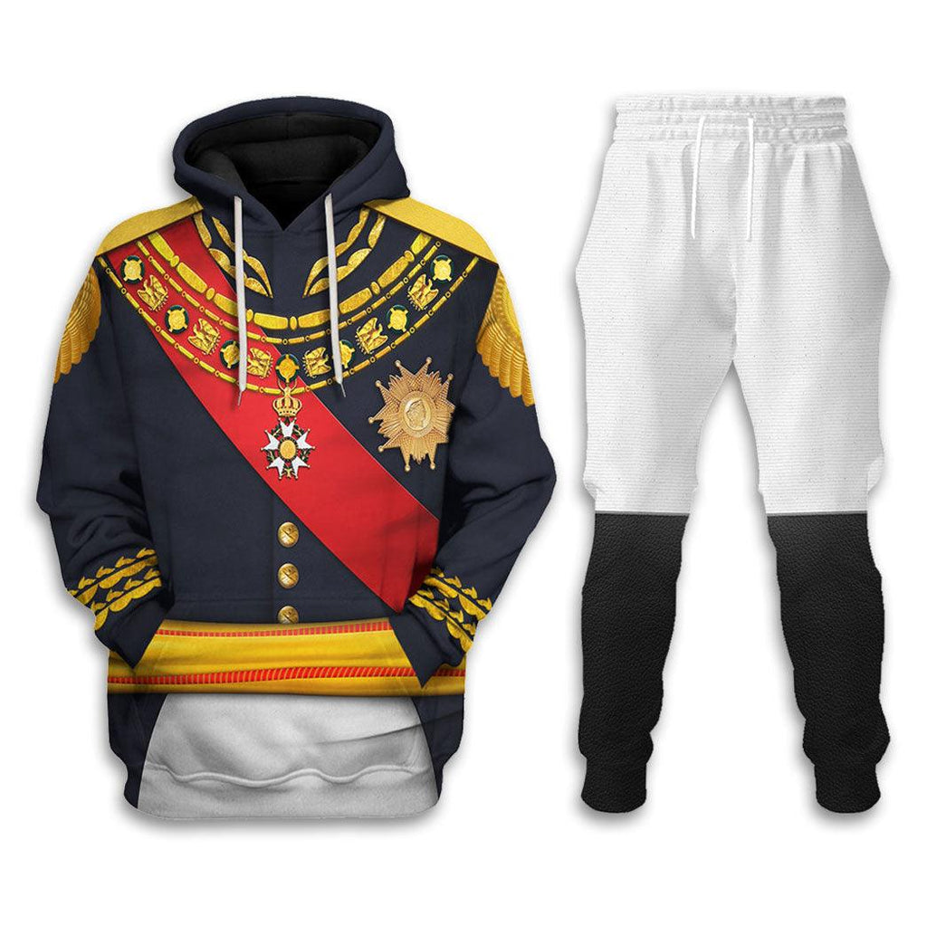 Oodiegang Napoleon III Costume Hoodie Sweatshirt T-Shirt Tracksuit - Oodiegang.com