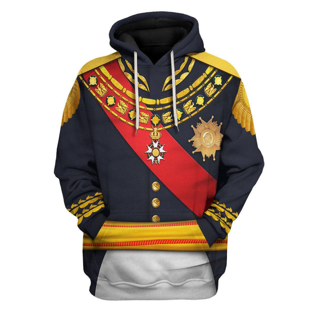 Oodiegang Napoleon III Costume Hoodie Sweatshirt T-Shirt Tracksuit - Oodiegang.com