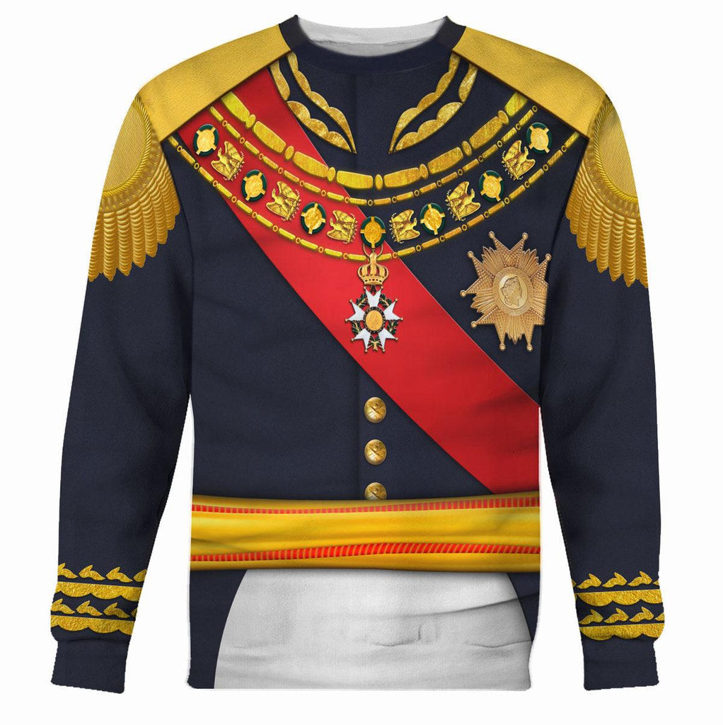 Oodiegang Napoleon III Costume Hoodie Sweatshirt T-Shirt Tracksuit - Oodiegang.com