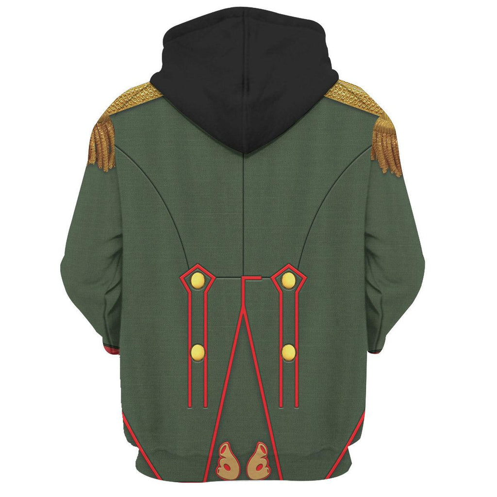 Oodiegang Napoleon in Chasseur-Cheval Reg Costume Hoodie Sweatshirt T-Shirt Tracksuit - Oodiegang.com