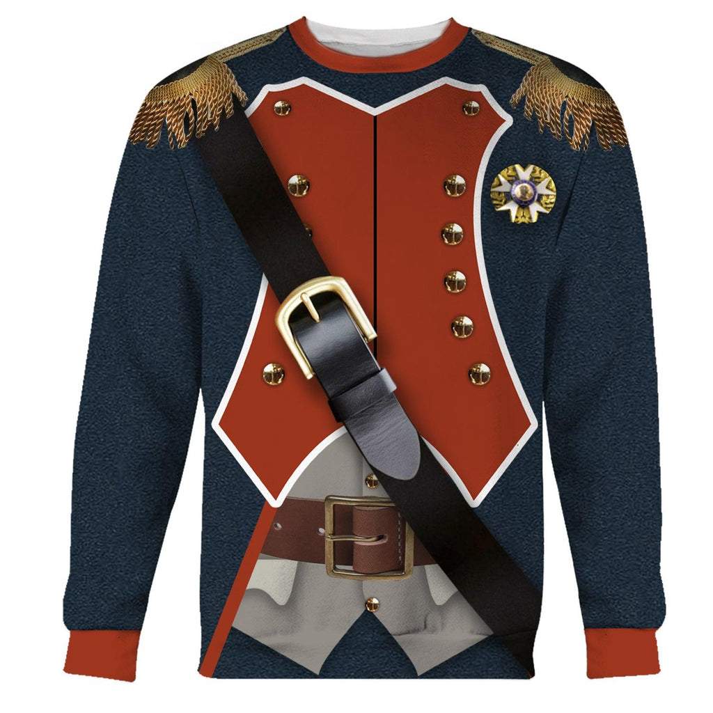 Oodiegang Napoleon Infantryman Costume Hoodie Sweatshirt T-Shirt Tracksuit - Oodiegang.com