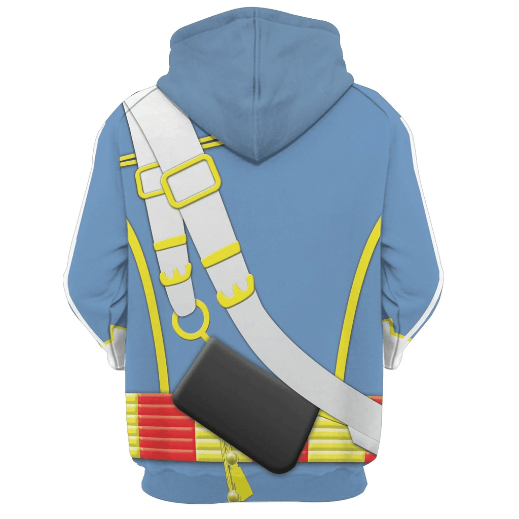 OodieGang Napoleonic of the French Hussars Costume Hoodie Sweatshirt T-Shirt Tracksuit - OodieGang.com