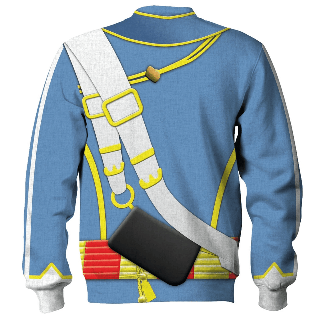 OodieGang Napoleonic of the French Hussars Costume Hoodie Sweatshirt T-Shirt Tracksuit - OodieGang.com