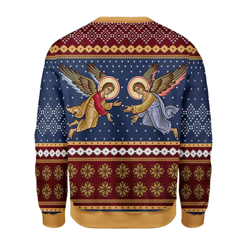 OodieGang Nativity of Jesus Christ Christmas Sweater - OodieGang.com