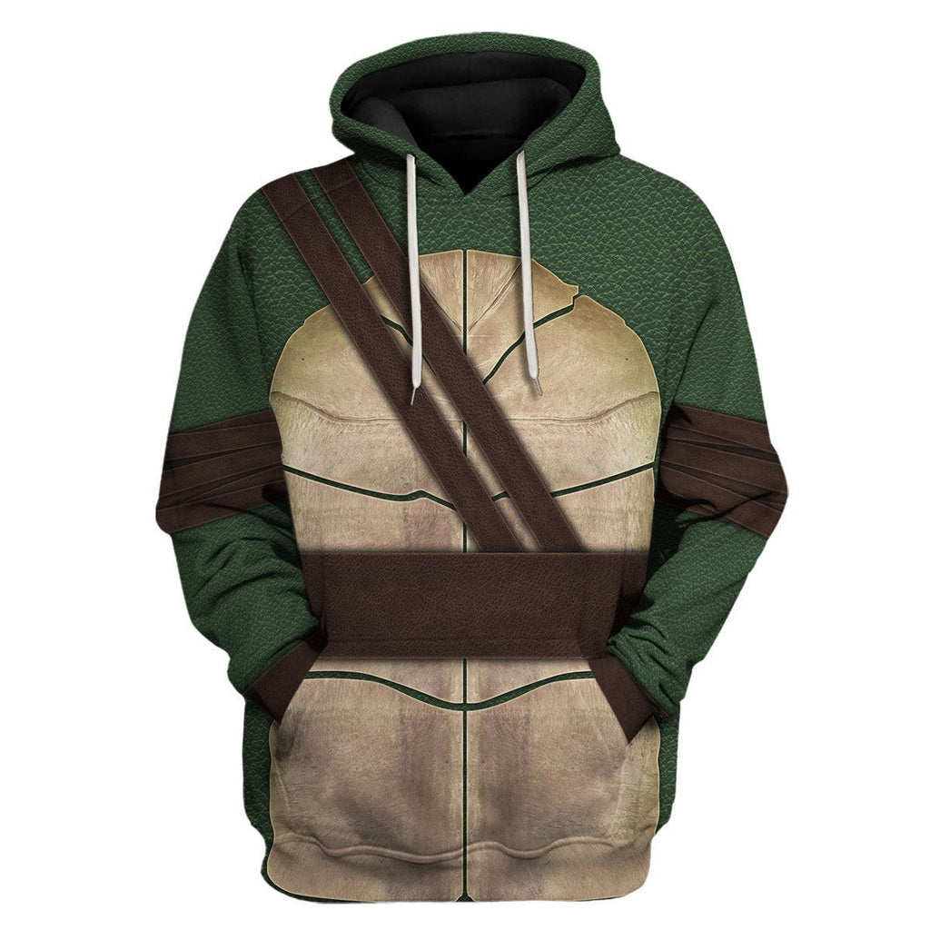 OodieGang Ninja Turtles Leonardo Costume Hoodie Sweatshirt T-Shirt ZipHoodie Sweatpants - OodieGang.com