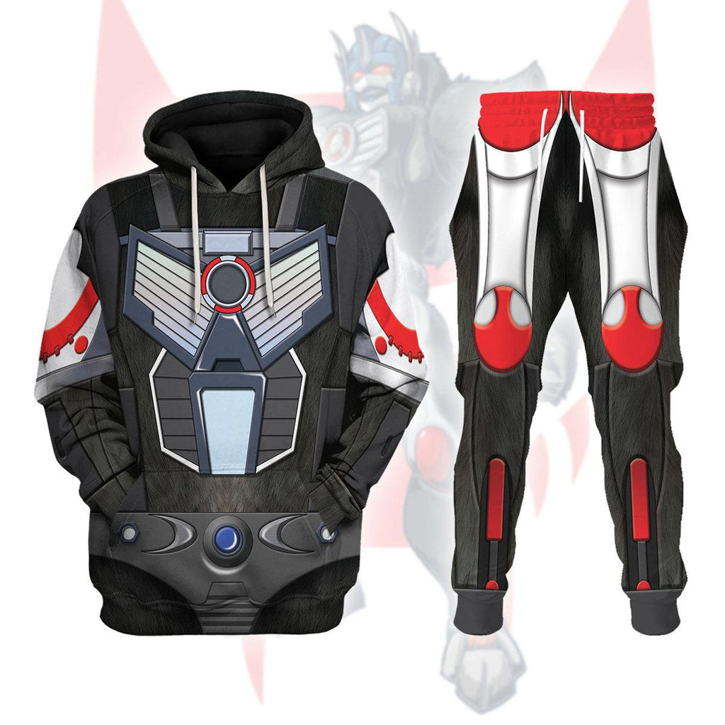 OodieGang Optimus Primal Beast Wars Costume Cosplay Hoodie Tracksuit - OodieGang