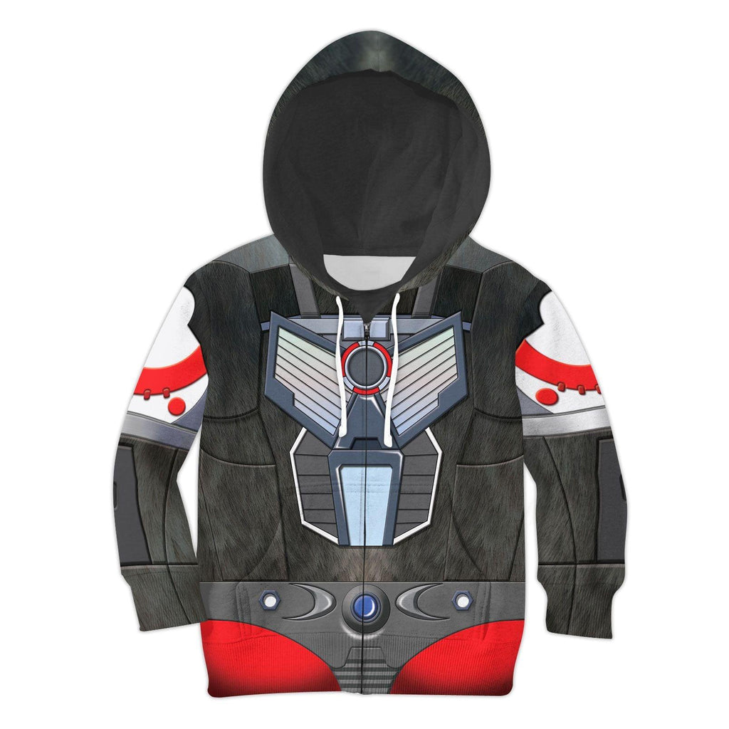 OodieGang Optimus Primal Beast Wars Kid Costume Cosplay Hoodie Sweatshirt T-Shirt - OodieGang.com