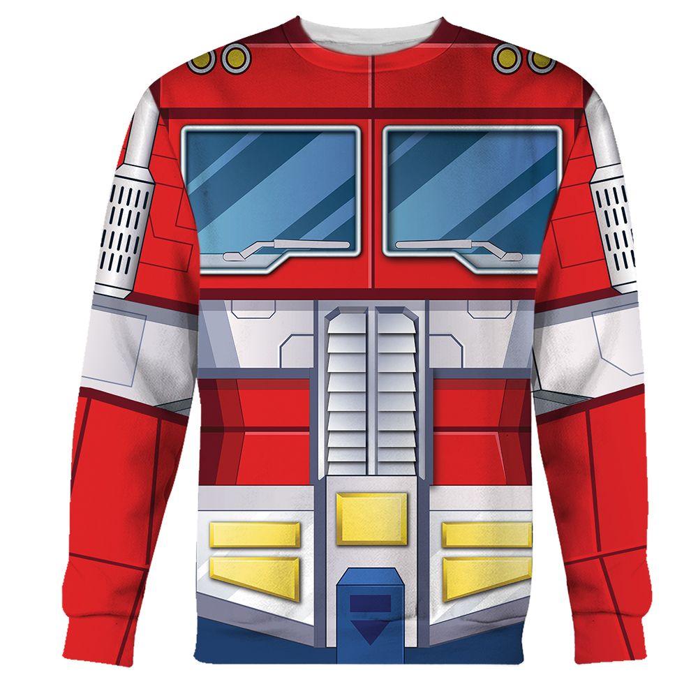 OodieGang Optimus Prime Costume Cosplay Hoodie Tracksuit - OodieGang