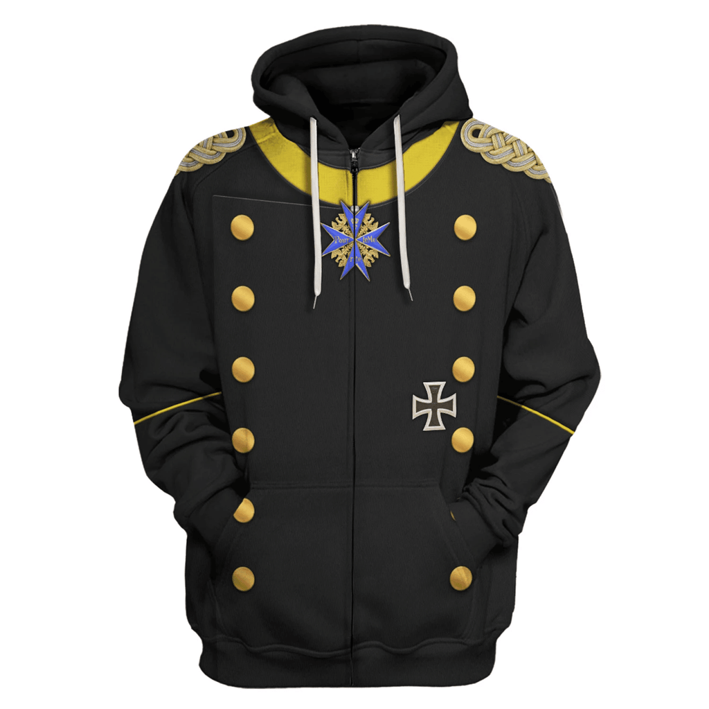 OodieGang Otto Von Bismarck Prince of Bismarck Costume Hoodie Sweatshirt T-Shirt Tracksuit - OodieGang.com