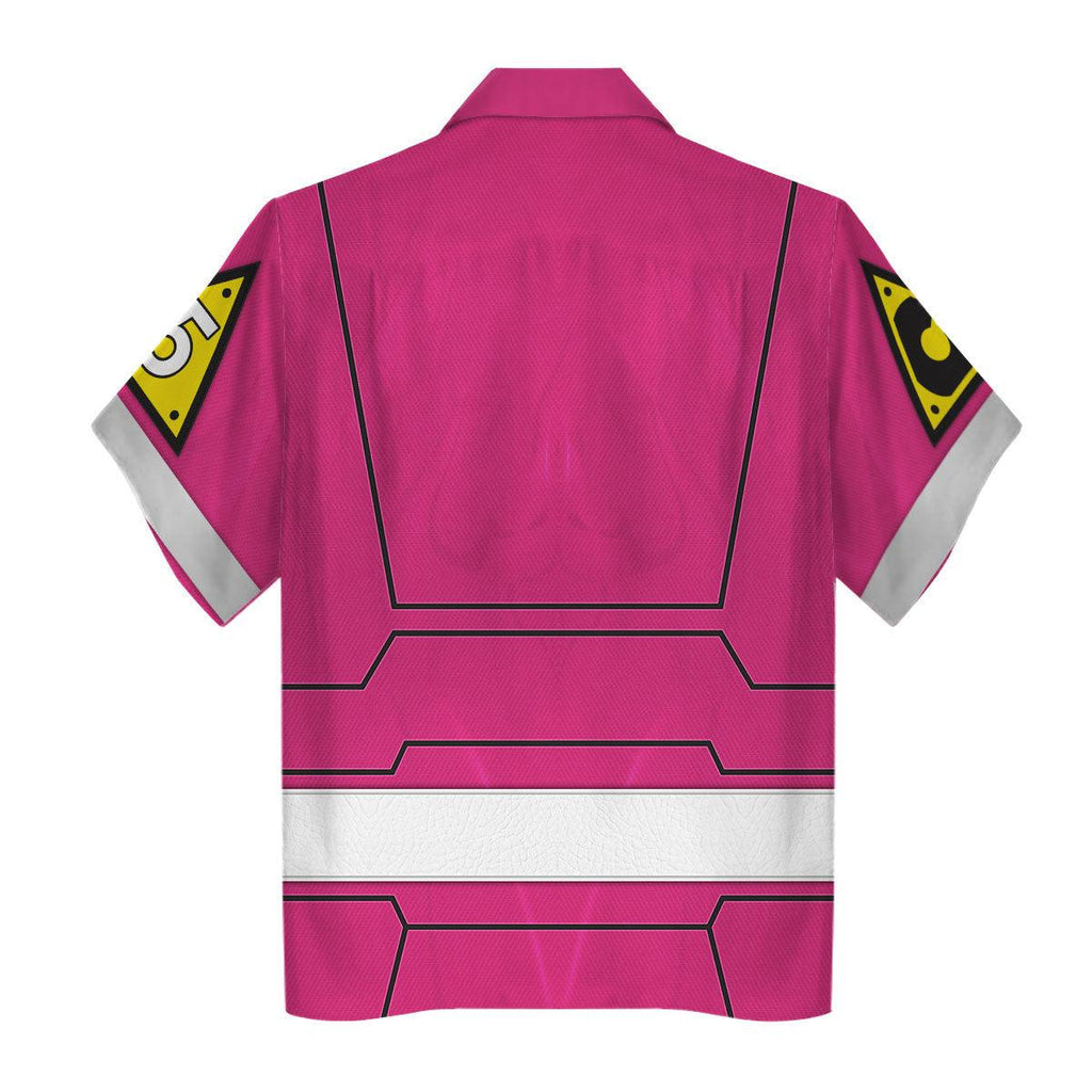 OodieGang Pink Power Rangers Turbo Hoodies Sweatshirt T-shirt Hawaiian Tracksuit - OodieGang.com