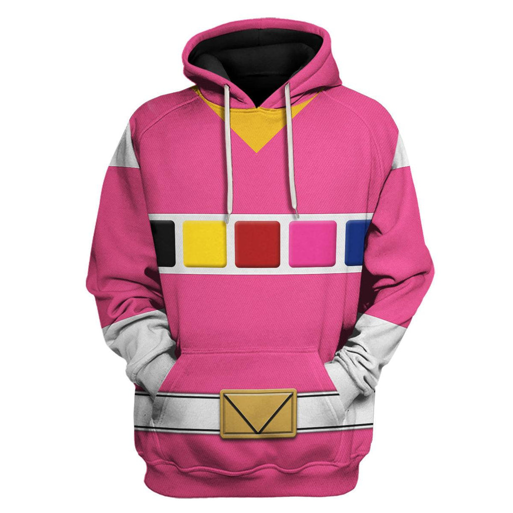 OodieGang Pink Space Ranger Hoodies Sweatshirt T-shirt Hawaiian Tracksuit - OodieGang.com