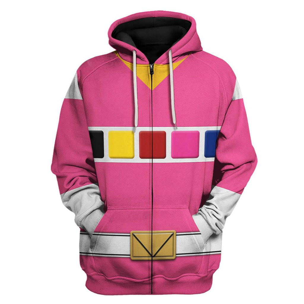 OodieGang Pink Space Ranger Hoodies Sweatshirt T-shirt Hawaiian Tracksuit - OodieGang.com